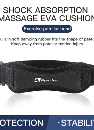 1 Piece Knee Patellar Tendon Knee Support Strape Brace Adjustable