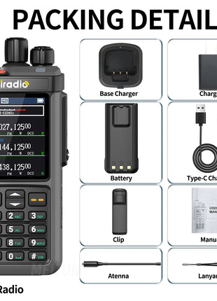 Iradio UV-98 PLUS Multi Band 10W FM AM SSB HF Cross Band Repeater