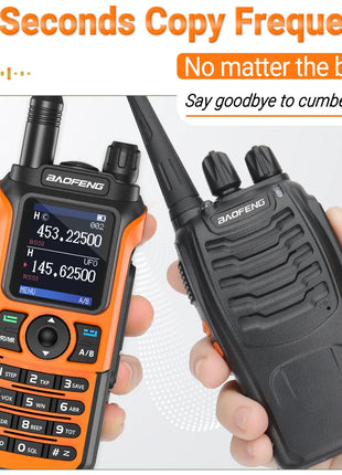 Baofeng UV-21 Pro V2 Air Band Walkie Talkie Wireless Copy Frequency AM