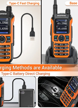 Baofeng UV-21 Pro V2 Air Band Walkie Talkie Wireless Copy Frequency AM