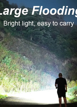 Multifunctional COB Flashlight Ajustable Angle LED Outdoor Torch