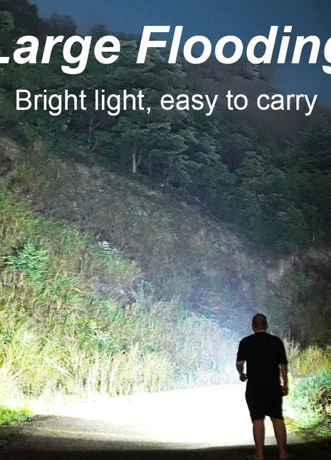 Multifunctional COB Flashlight Ajustable Angle LED Outdoor Torch