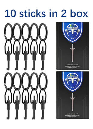 AK-03B mini handcuff key, made of high carbon steel, with key ring,