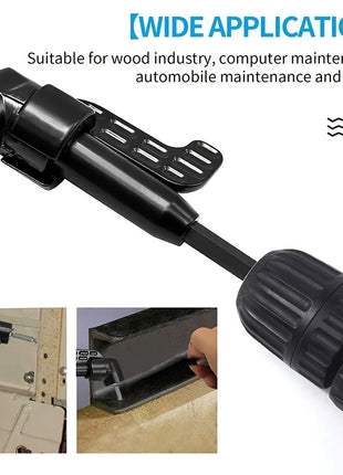 Right Angle Screwdriver Attachment Holder Magnetic Power Drill Bit