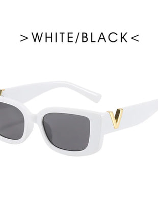 Fashion Cat Eye Sunglasses Luxury V Sun Glasses For Ladies Classic