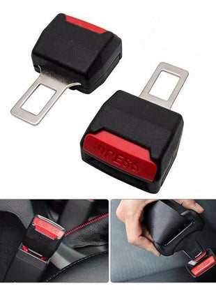 2pcs/Set Car Safety Belt Buckle Extension Clip Safety Belt Buckle
