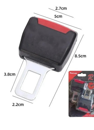 2pcs/Set Car Safety Belt Buckle Extension Clip Safety Belt Buckle
