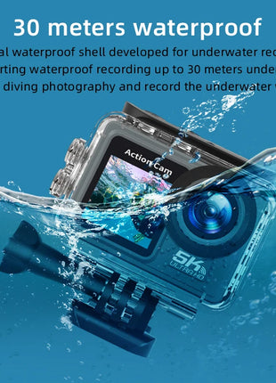 Action Camera 5K 4K bicycle camera Electronic Stabilizer Action cam