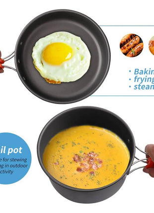 Camping Cooking set Camping Cookware Travel Tableware Outdoor Picnic