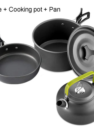 Camping Cooking set Camping Cookware Travel Tableware Outdoor Picnic
