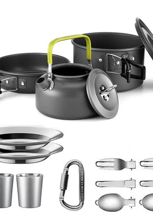 Camping Cooking set Camping Cookware Travel Tableware Outdoor Picnic