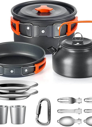 Camping Cooking set Camping Cookware Travel Tableware Outdoor Picnic