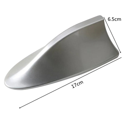 Universal Carbon Fiber Look Car Roof Top Mount Shark Fin Aerial