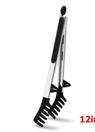 Kitchen Tongs Silicone Food Tongs Non Stick Cooking Serving Tongs For
