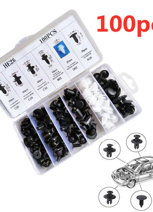 Auto Fastener Clip Car Fender Push Retainer Pin Rivet Bumper for Door