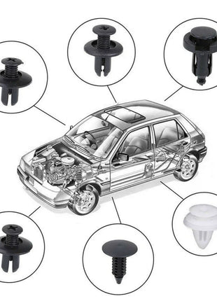 Auto Fastener Clip Car Fender Push Retainer Pin Rivet Bumper for Door