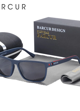 BARCUR Sports Sunglasses for Men Polarized FishingTravel TR90 Light