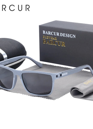 BARCUR Sports Sunglasses for Men Polarized FishingTravel TR90 Light