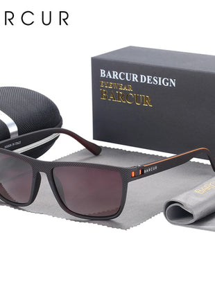 BARCUR Sports Sunglasses for Men Polarized FishingTravel TR90 Light