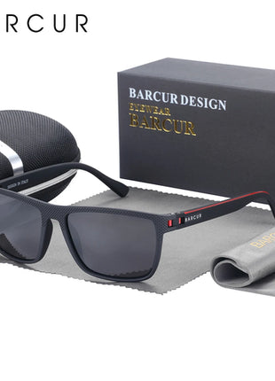 BARCUR Sports Sunglasses for Men Polarized FishingTravel TR90 Light