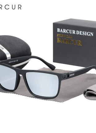 BARCUR Sports Sunglasses for Men Polarized FishingTravel TR90 Light