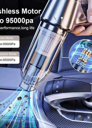 Car Vacuum Cleaner 4 In1Wireless Vacuum Cleaner Duster Handheld Vacuum