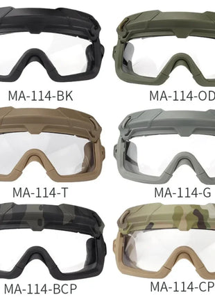 Sports Sunglasses for Men Women 2 Modes Airsoft Goggles Riding Eye