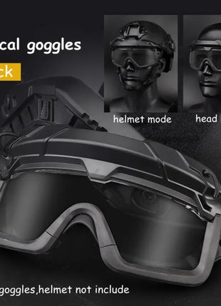 Sports Sunglasses for Men Women 2 Modes Airsoft Goggles Riding Eye