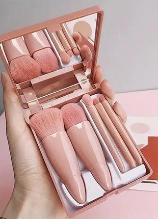 5pcs Travel Size Makeup Brushes Set Mini Makeup Brushes, Small