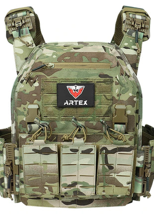 Ranger Green Plate Carrier Tactico Vest With Quick Release Security