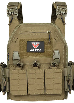 Ranger Green Plate Carrier Tactico Vest With Quick Release Security
