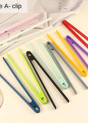 Silicone Food Toast Tongs Trivet Tongs for Kitchen Tongs Non-slip