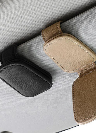 Universal Car Sunglasses Clip Card Ticket Holder Stand Fastener Pen