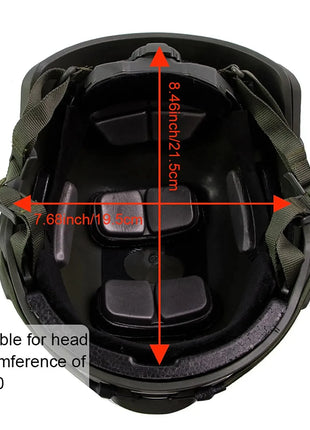 BOOIU Fast MH Tactical Helmet Glass Fiber Helmet Outdoor Activity