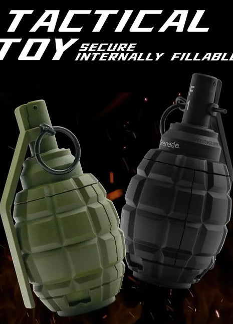 APlastic Hand Grenades Toy Dummy Grenade Model with Waterball for