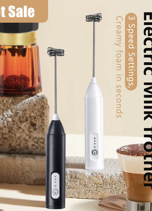 Wireless Milk Frothers Electric Handheld Blender Electrical Mini