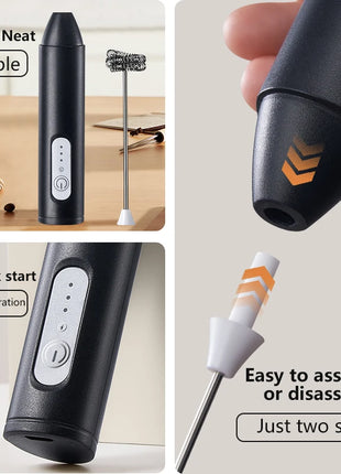 Wireless Milk Frothers Electric Handheld Blender Electrical Mini