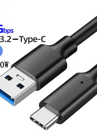 USB 3.2 to Type C Cable Data Transmission High Speed for Xiaomi Redmi