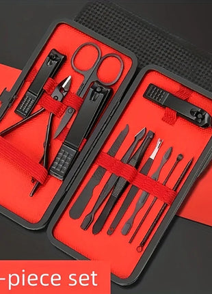 7-24pcs Professional  Nail Clippers Kit - Ultra Sharp Fingernail and