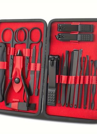 7-24pcs Professional  Nail Clippers Kit - Ultra Sharp Fingernail and