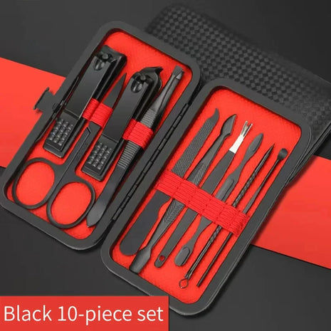 7-24pcs Professional  Nail Clippers Kit - Ultra Sharp Fingernail and