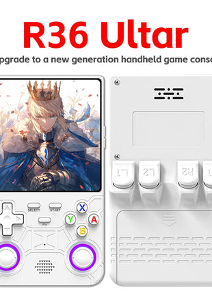 R36 Ultra Retro Video Game Player 4.0-inch IPS Screen Linux System