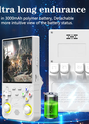 R36 Ultra Retro Video Game Player 4.0-inch IPS Screen Linux System