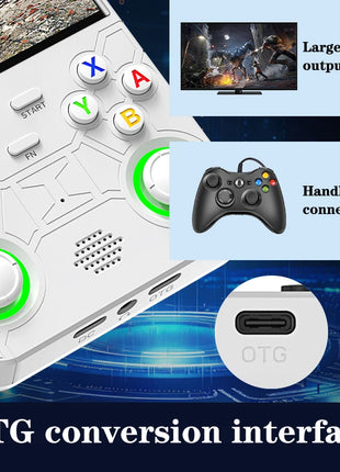 R36 Ultra Retro Video Game Player 4.0-inch IPS Screen Linux System