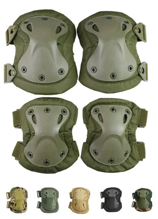 Tactical Knee Pad Support Elbow Protector CS Military Army Airsoft