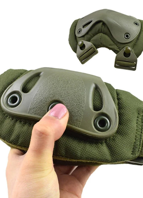 Tactical Knee Pad Support Elbow Protector CS Military Army Airsoft