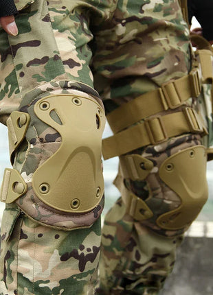 Tactical Knee Pad Support Elbow Protector CS Military Army Airsoft