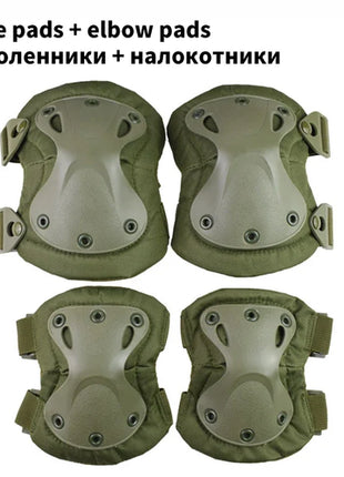 Tactical Knee Pad Support Elbow Protector CS Military Army Airsoft