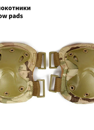 Tactical Knee Pad Support Elbow Protector CS Military Army Airsoft