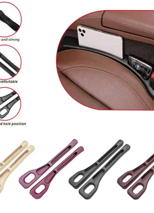 2pcs Car Seat Gap Filler Organizer Waterproof Car Seat Gap Plug Strip